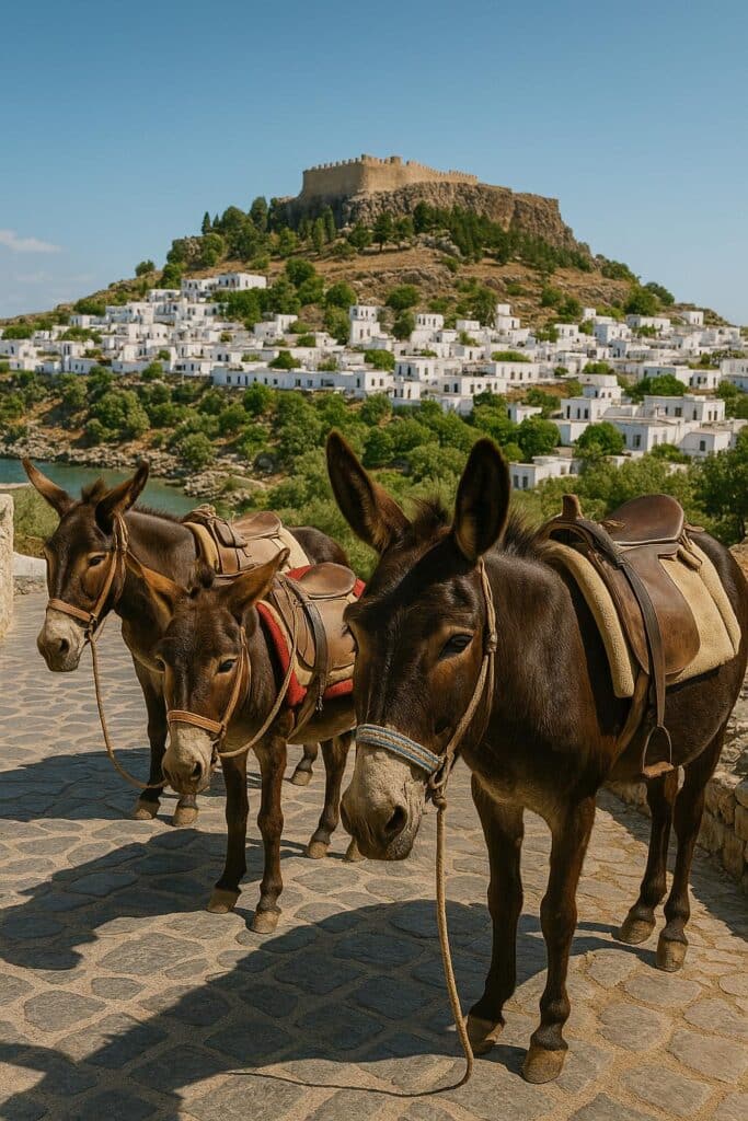best way to get to Lindos